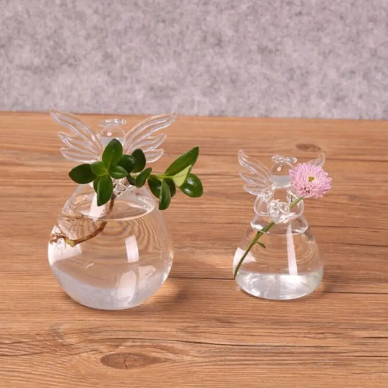 Aquarium Fish Angel - Heißer Verkauf, Engelsform, klares Glas, Mini-Aquarium