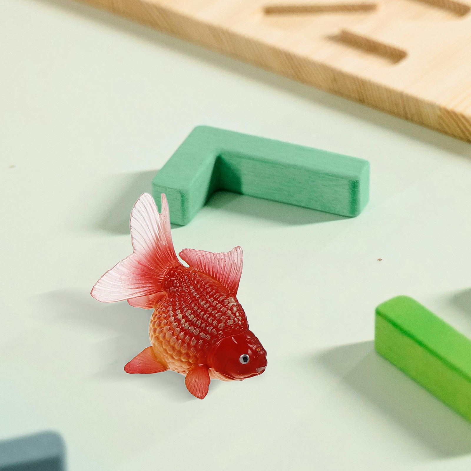 Aquarium Fish Home - 4 Stück Realistische Schwimmende Aquarium-Dekoration Künstliche