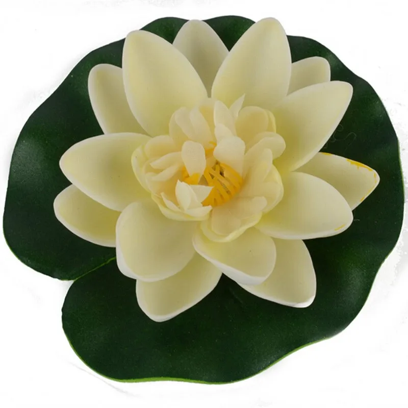 Aquarium Fish Home - 1Pc Schwimmende Künstliche Lotus Ornament für