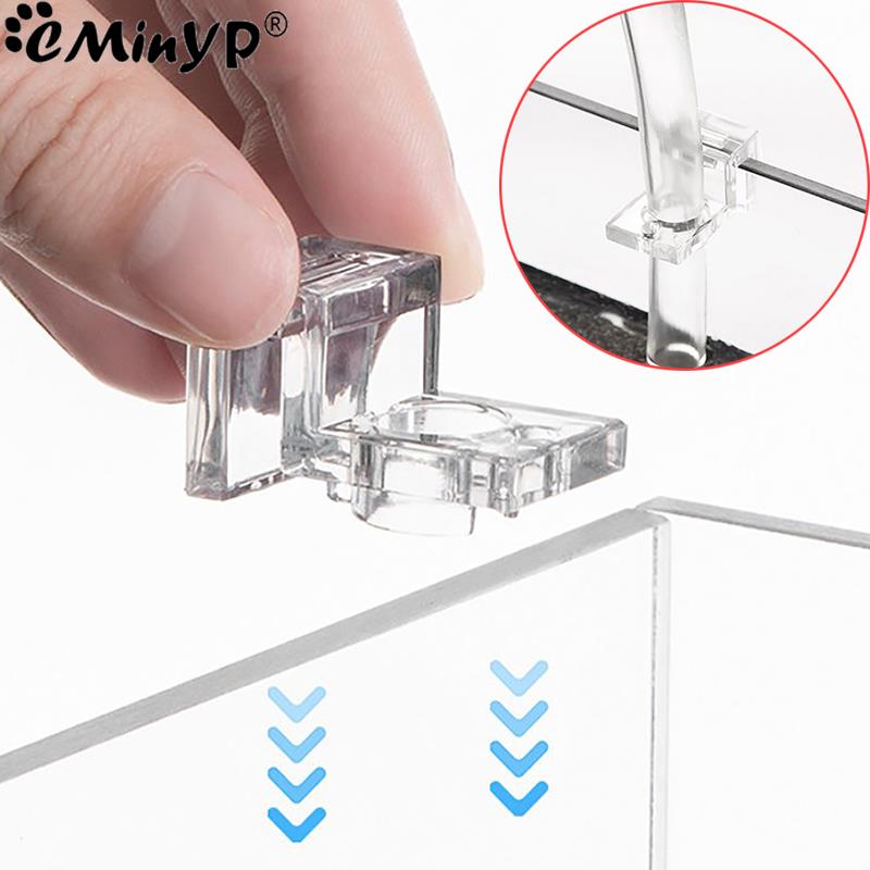 Aquarium Fish Items - 4Pcs Aquarium Acryl Clips für 5,5mm