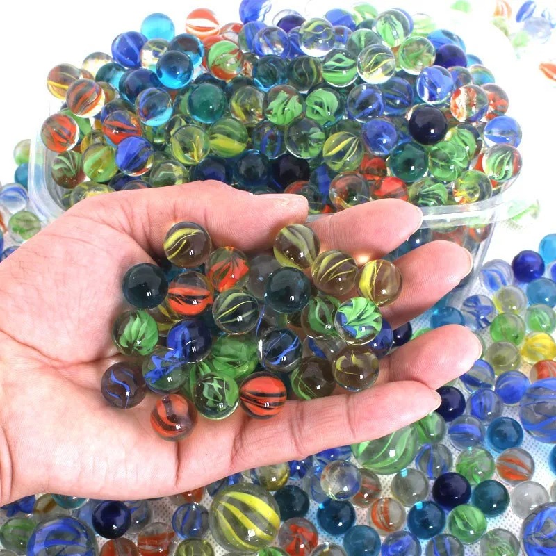 50 Stück 14mm Bunte Glasmurmel – Aquarium Fish Home Bewertung und Preis