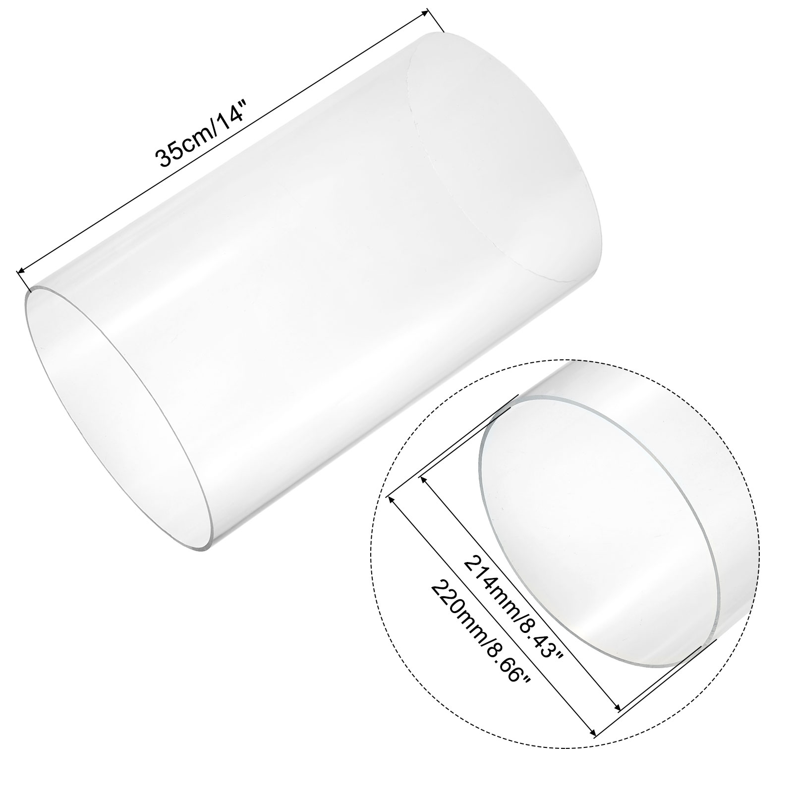 350 mm transparentes Acryl-Aqu – Aquarium Fish House Bewertung und Preis