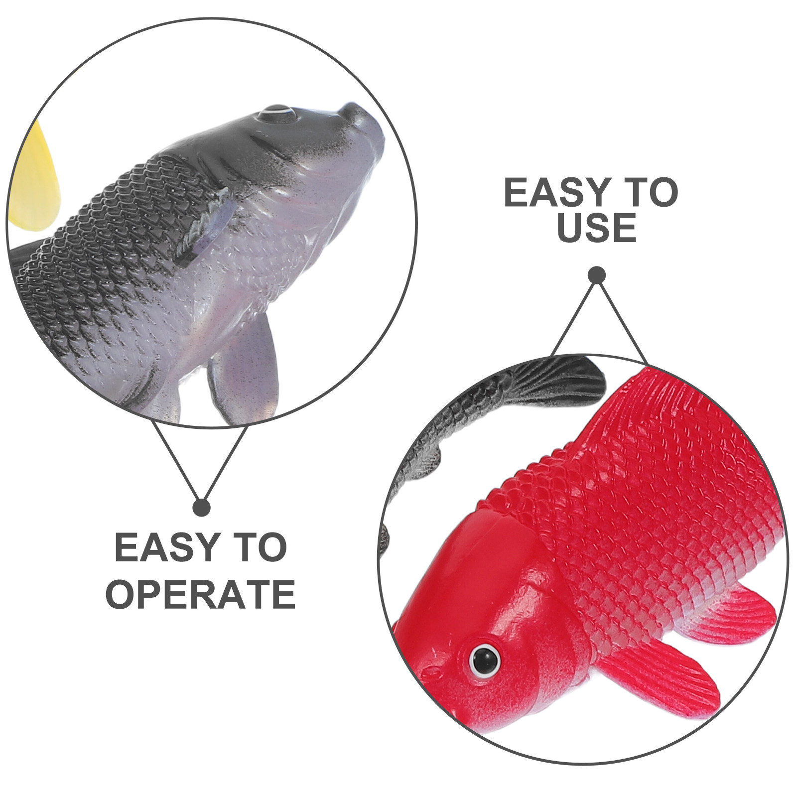 3-teiliges Fisch-Kunsthandwerk – Aquarium Fish Home Bewertung und Preis