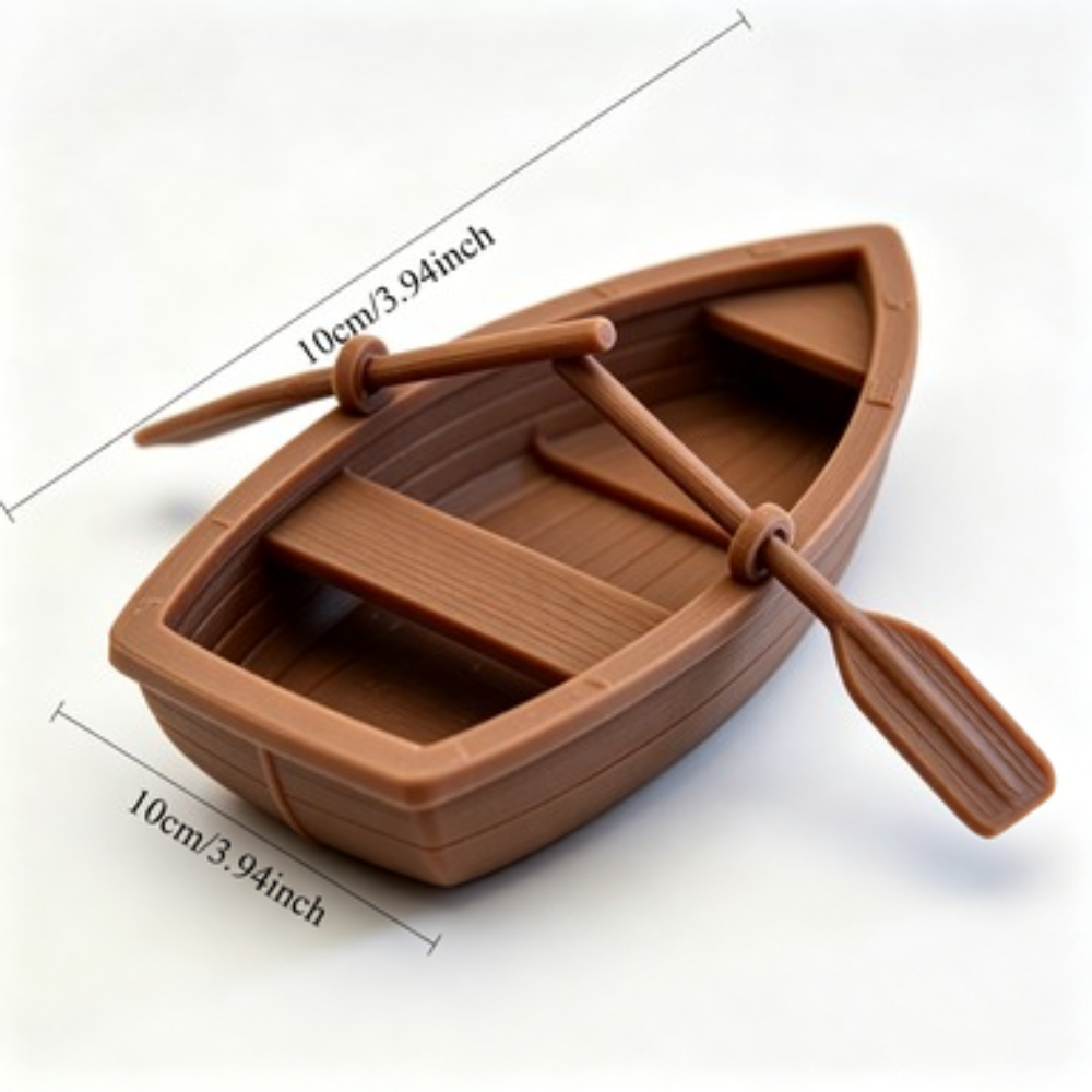 Mini Doppelruder-Holzboot Aqua – Aquarium Fish Items Bewertung und Preis