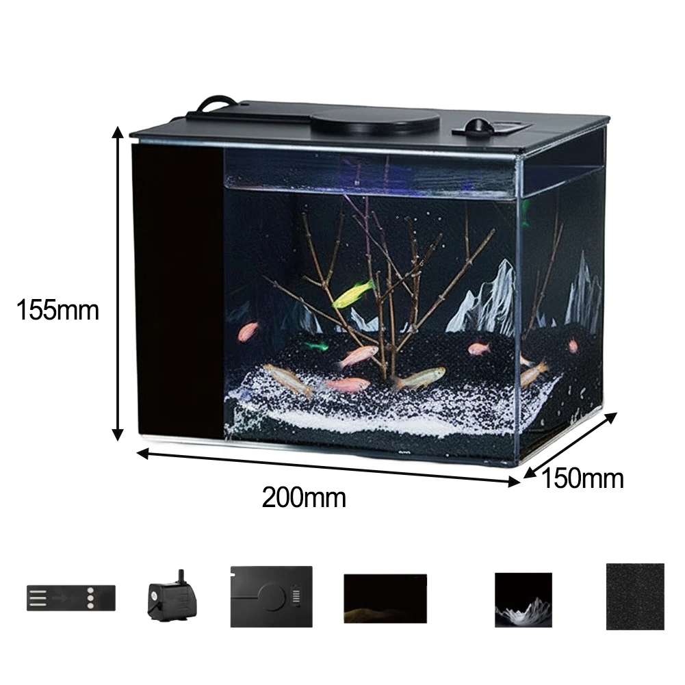 Selbstzirkulierendes Aquarium  – Aquarium Fish Home Bewertung und Preis