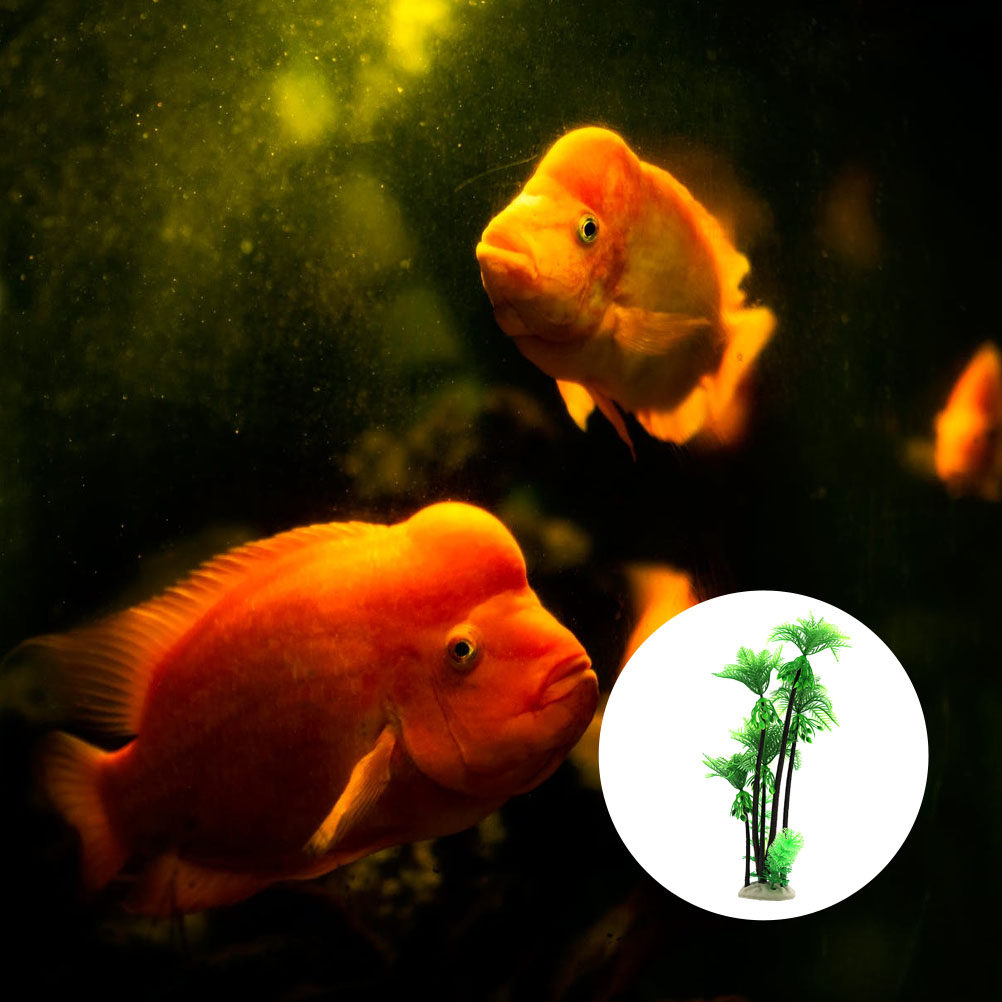 1 Stück Künstlicher Kokosbaum, – Aquarium Fish Home Bewertung und Preis